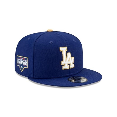 Sapca New Era Los Angeles Dodgers MLB Gold Collection 9FIFTY Snapback - Albastri